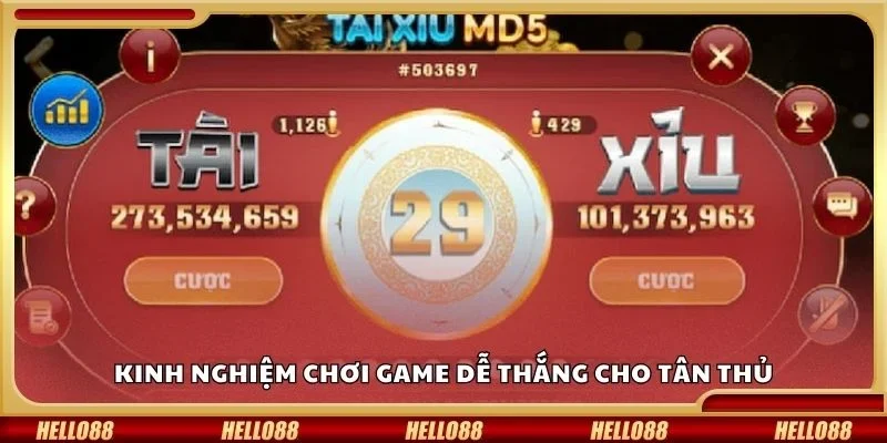 Kinh nghiệm chơi game dễ thắng cho tân thủ