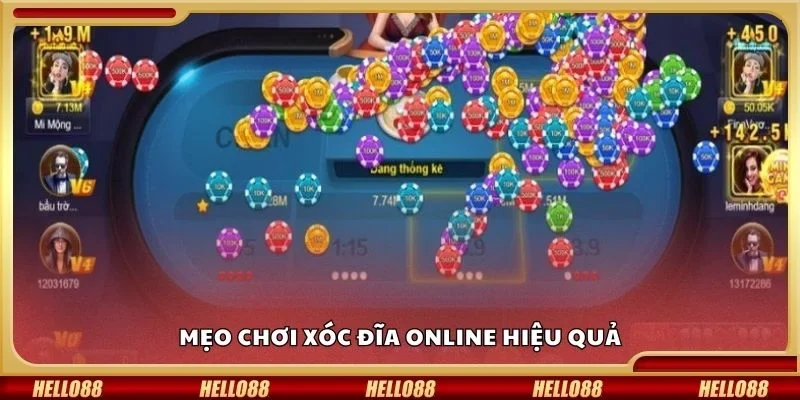 Mẹo chơi xóc đĩa online hiệu quả